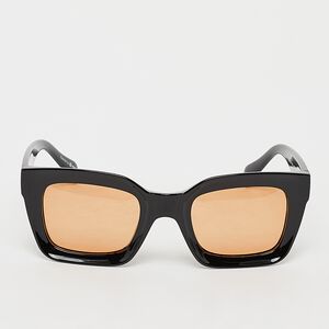 Retro Sonnenbrille - schwarz, orange 